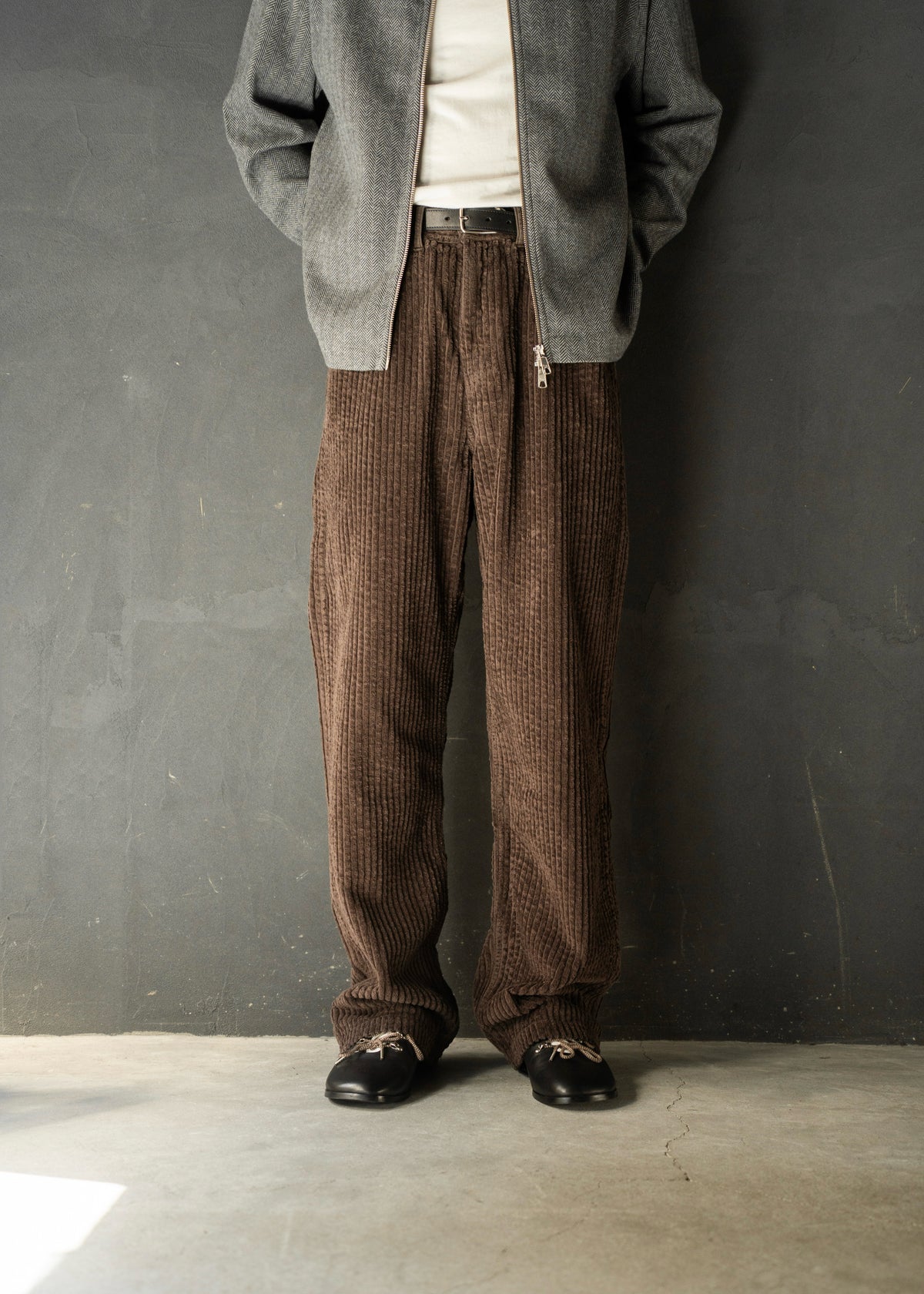 mfpen 26AW Generation Trousers / Dark Brown Amplified Cord