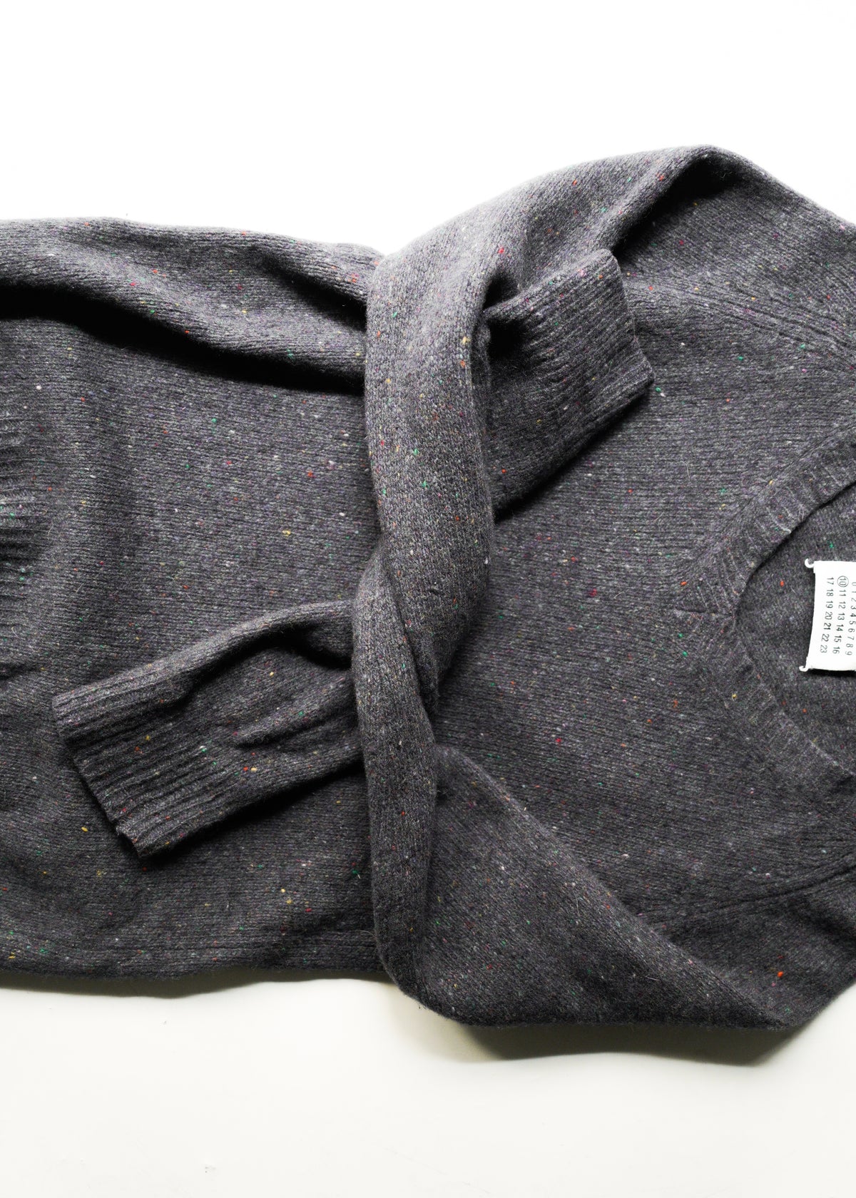 Martin Margiela 08AW Lana raglan sleeve wool knit