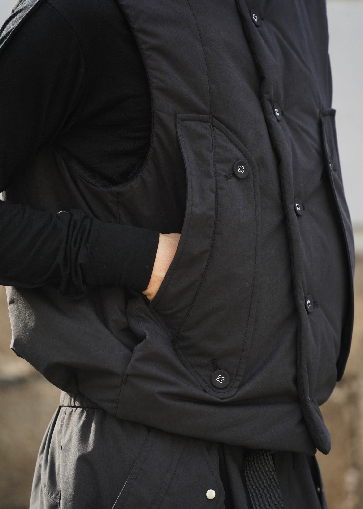 D.Nart.Ampta 25AW balloon vest