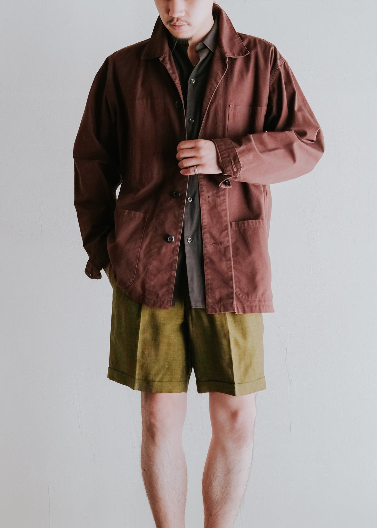 MARTIN MARGIELA マルタンマルジェラ Early 00's french front regular collar shirt 古着 メンズ