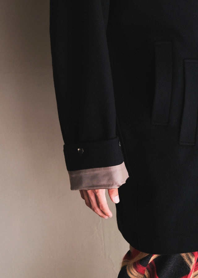 SASAKI SATORU 25FW soutien collar long sleeves coat