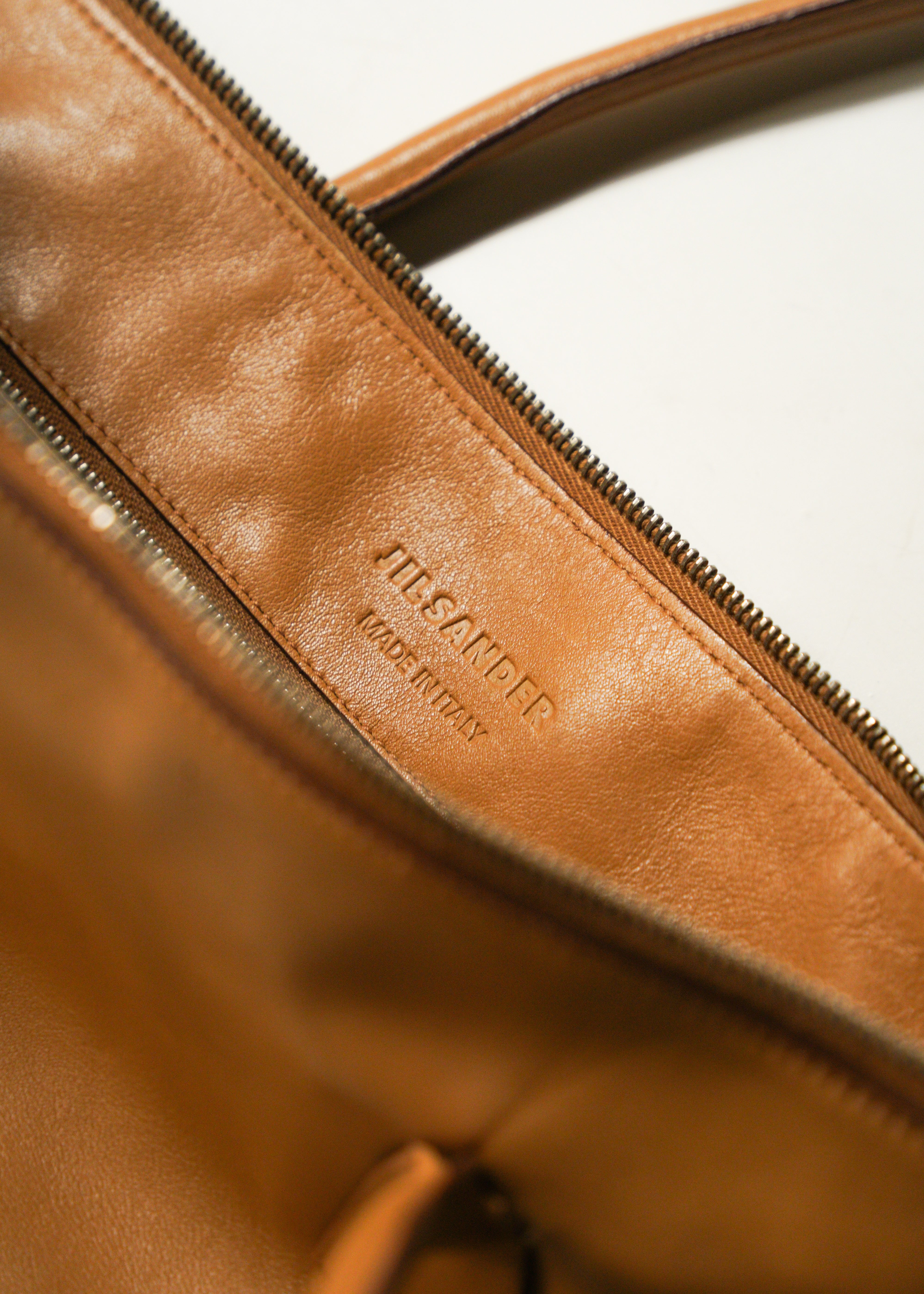 JIL SANDER leather hand bag