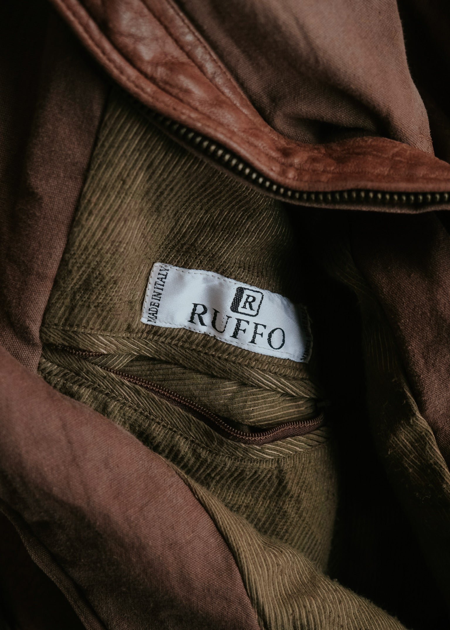 トップス RUFFO CETTEN | 70-80's RUFFO multiple zip swiching leather blouson
