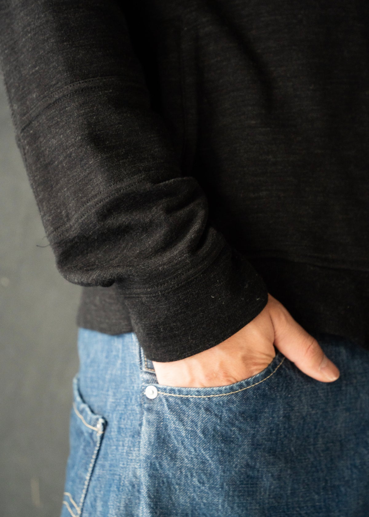 00’s GUCCI by Tom Ford zip up wool blend sweater