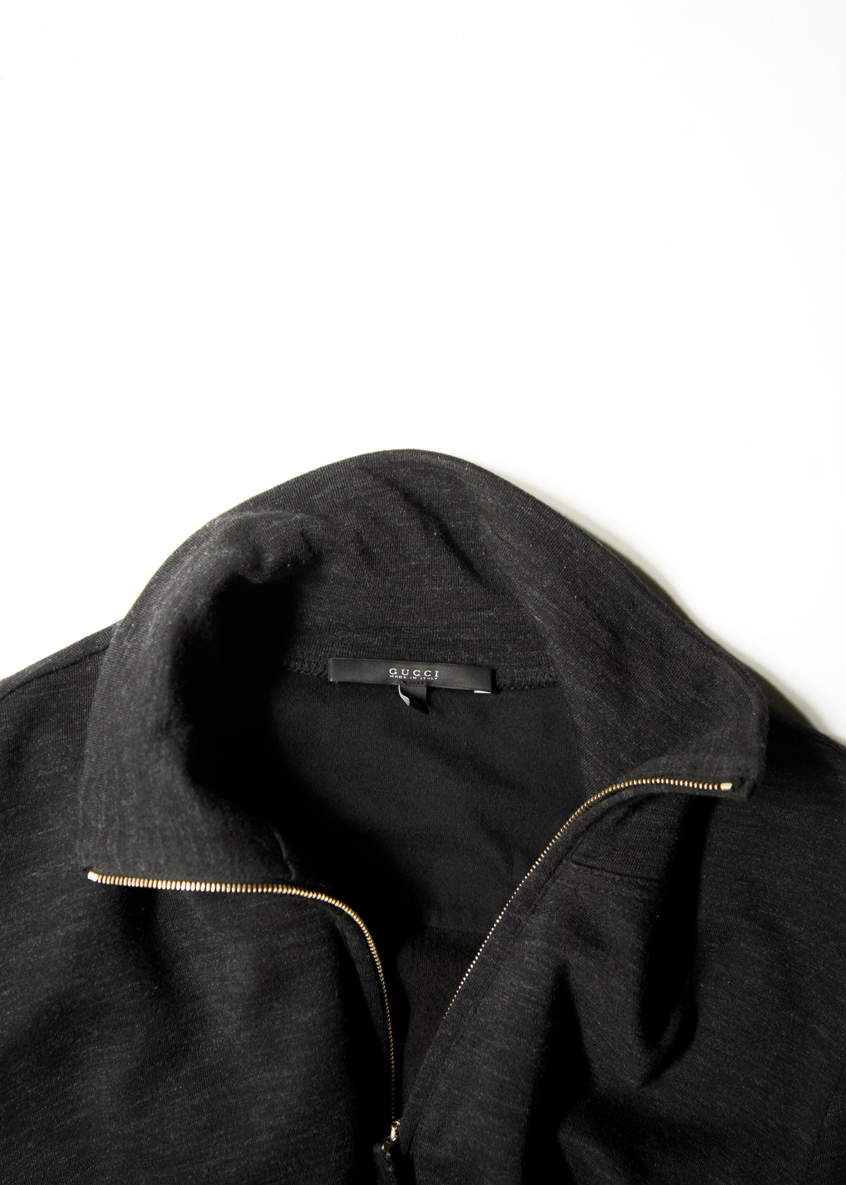 00’s GUCCI by Tom Ford zip up wool blend sweater