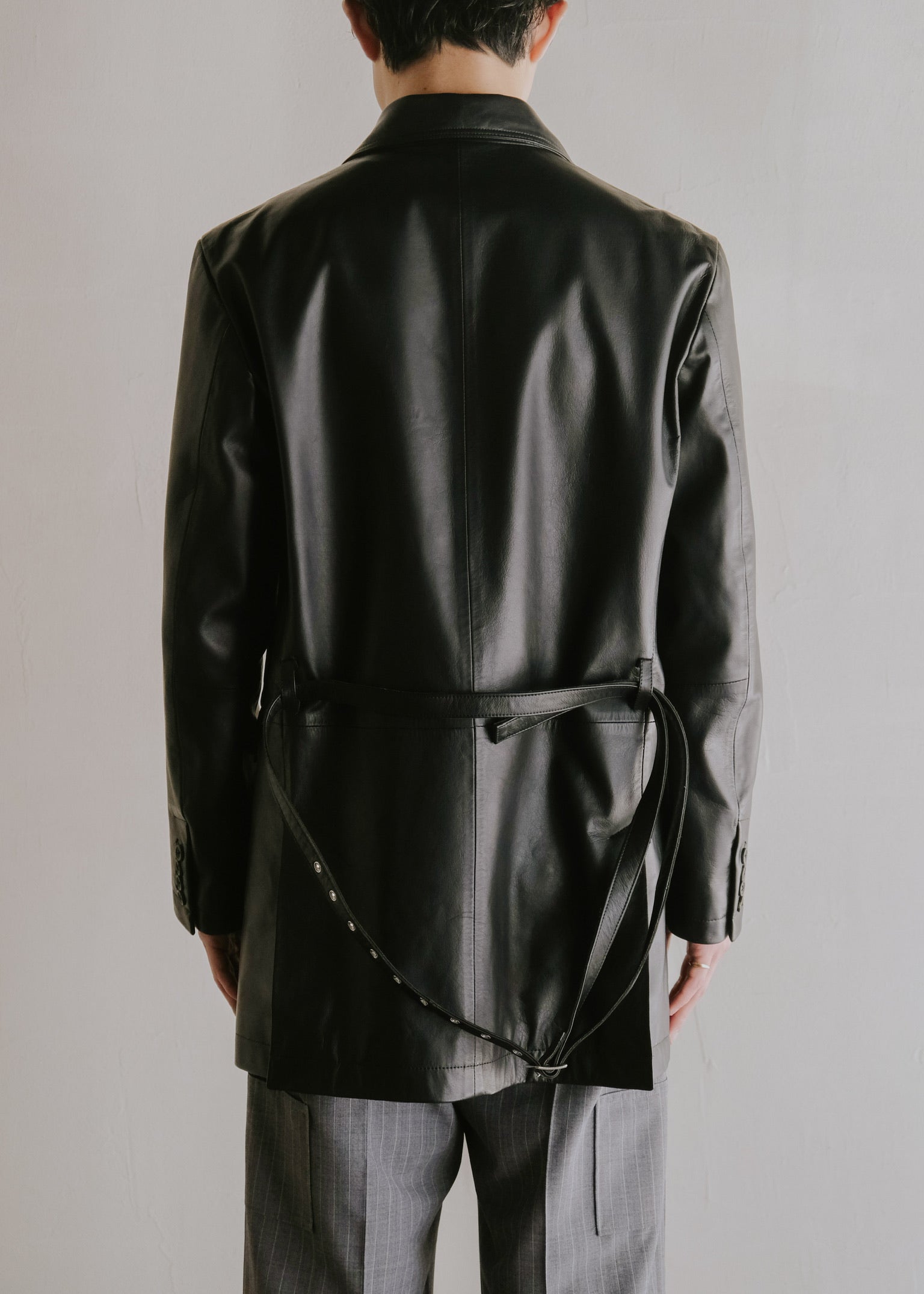 SASAKI SATORU 26SS double breasted long jacket