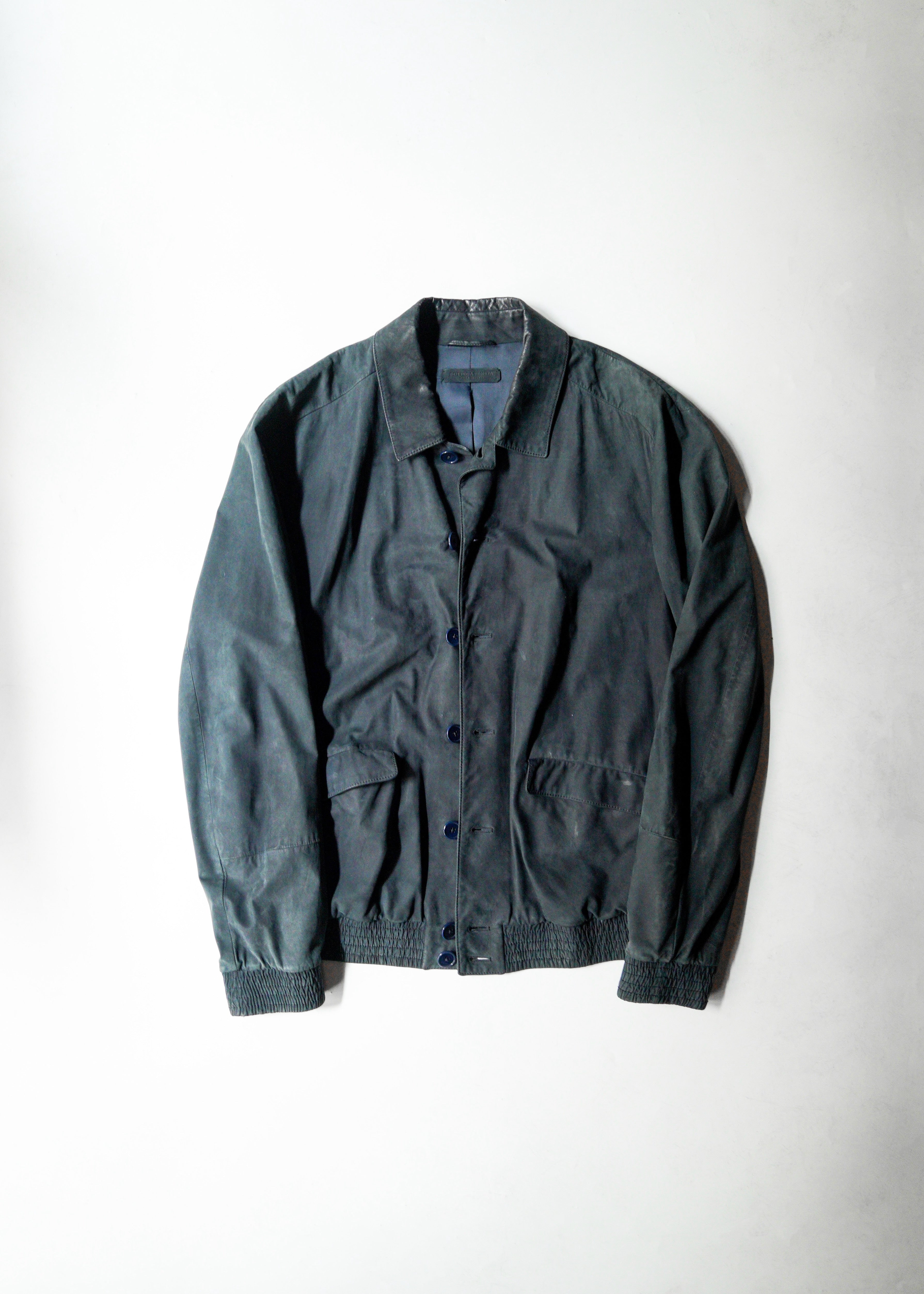 00-10’s BOTTEGA VENETA suede leather field jacket