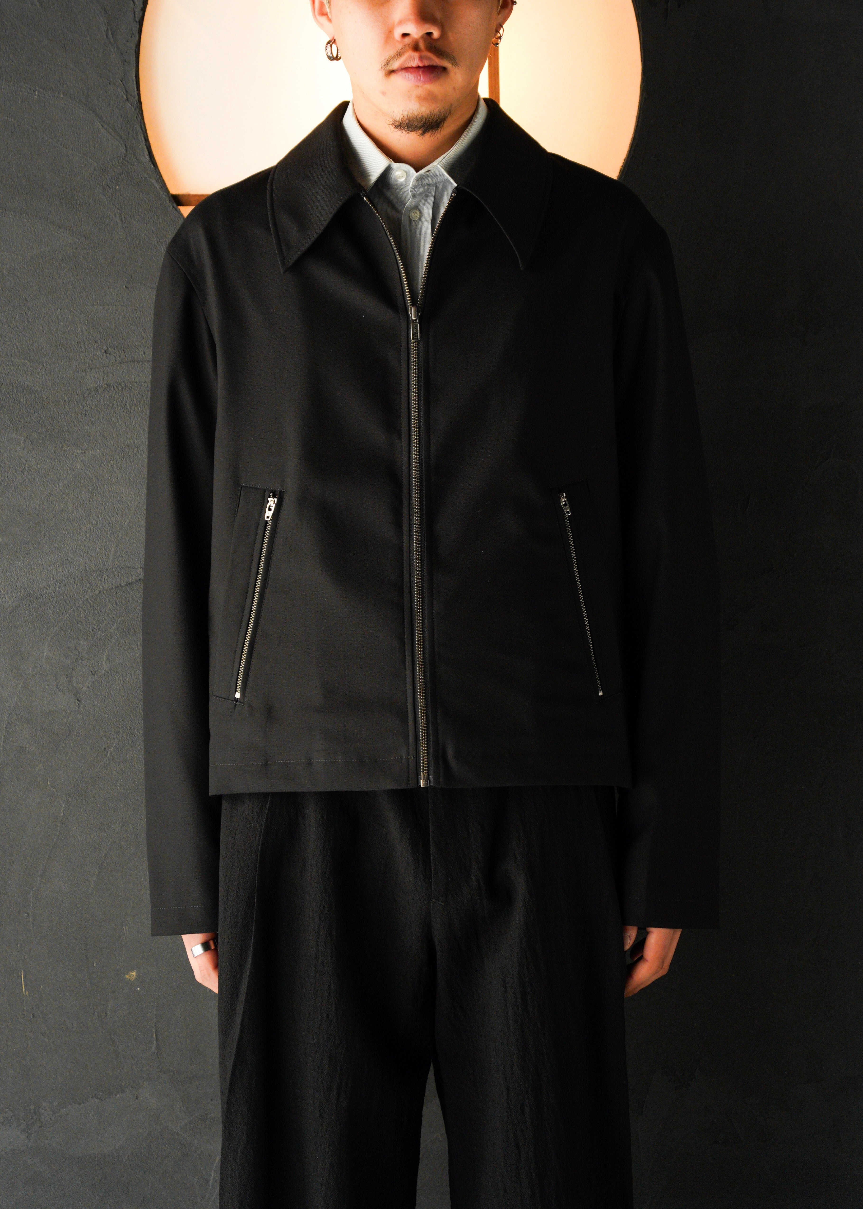 SHOOP 26SS EVERYDAY ZIPPER JACKET / Black