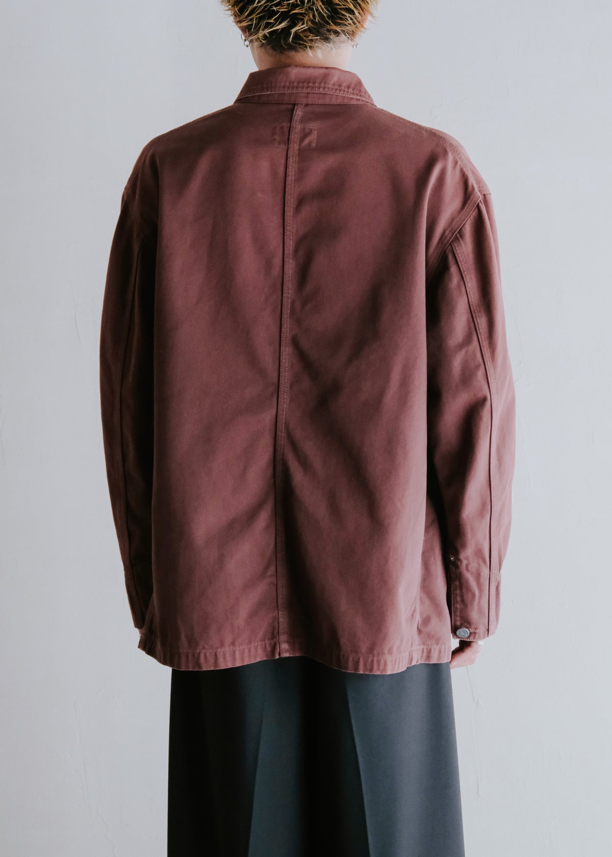 90's ARMANI JEANS cotton coverall jacket