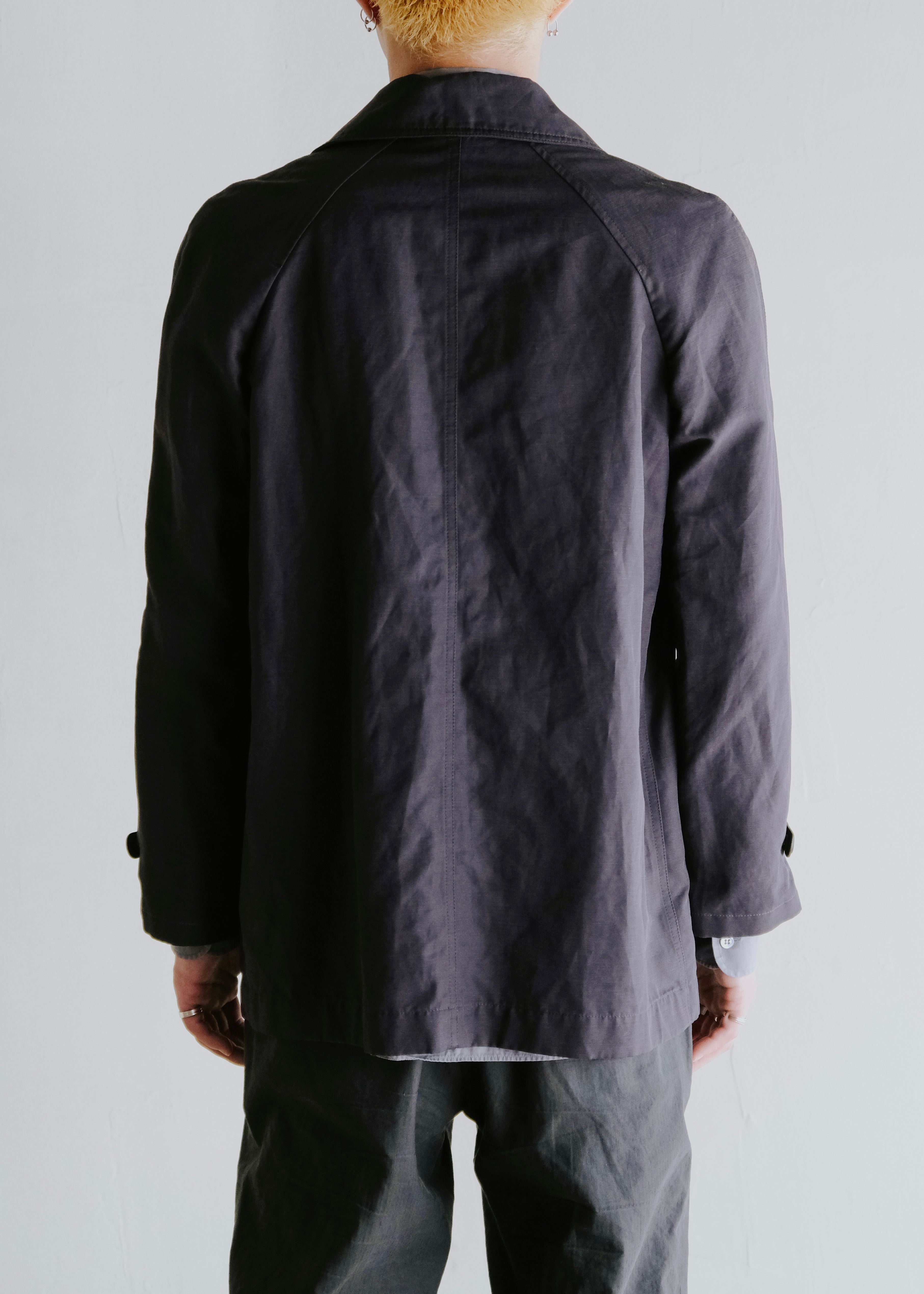 10's HERMÈS by Christophe Lemaire leather belted short coat