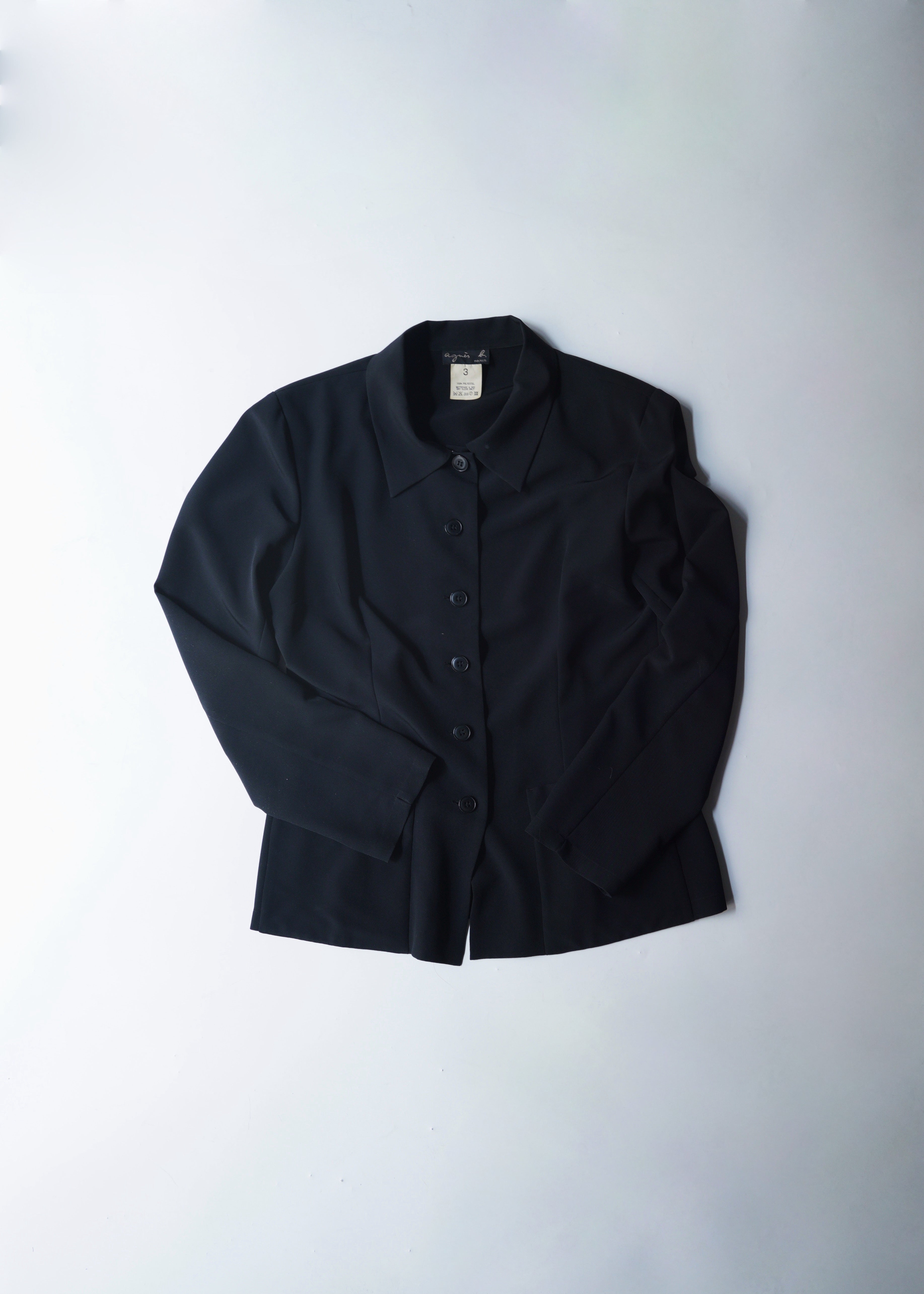 90's agnes b. 6B regular collar jacket