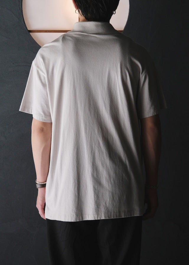 80’s- Y's for men full zip short sleeve shirt
