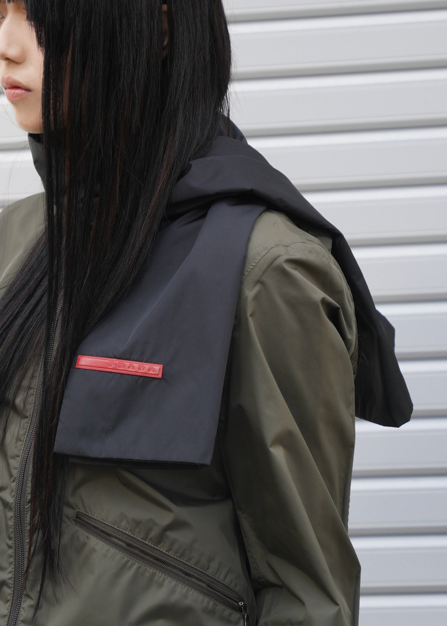 90’s PRADA SPORT nylon stole