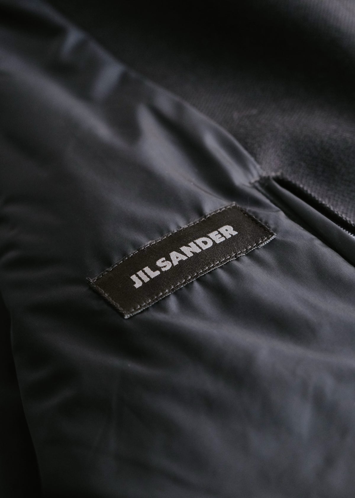 JIL SANDER 06AW mouton collar wool jacket