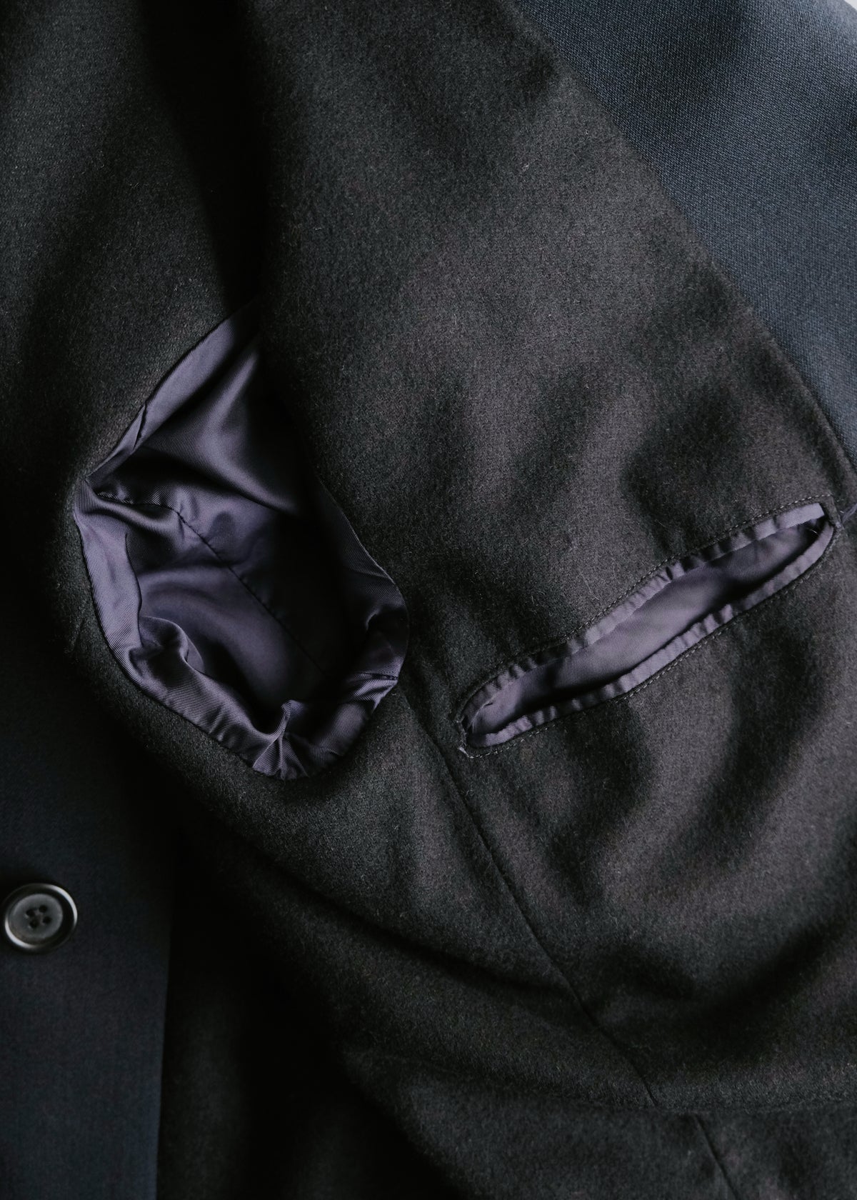 90-00's DRIES VAN NOTENblend 3B chesterfield coat