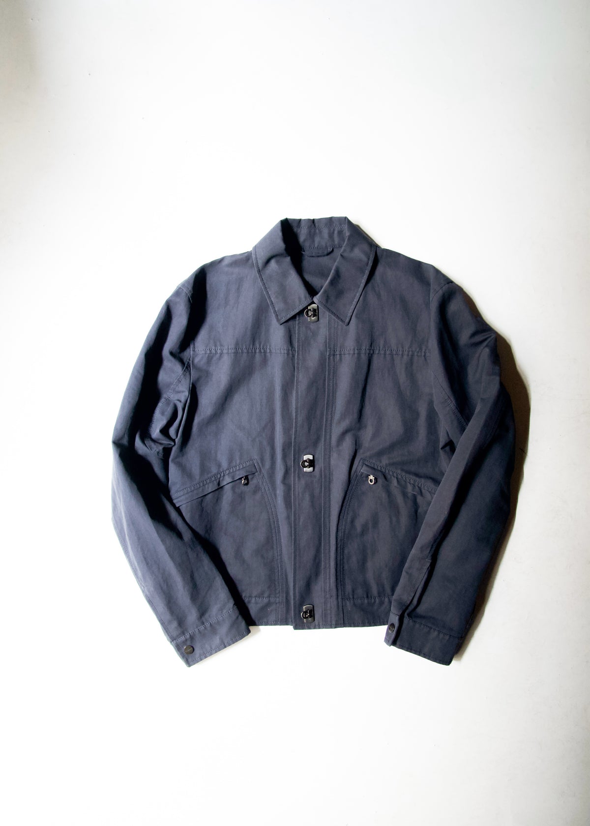 00-10's Salvatore Ferragamo Gancini buckle blouson