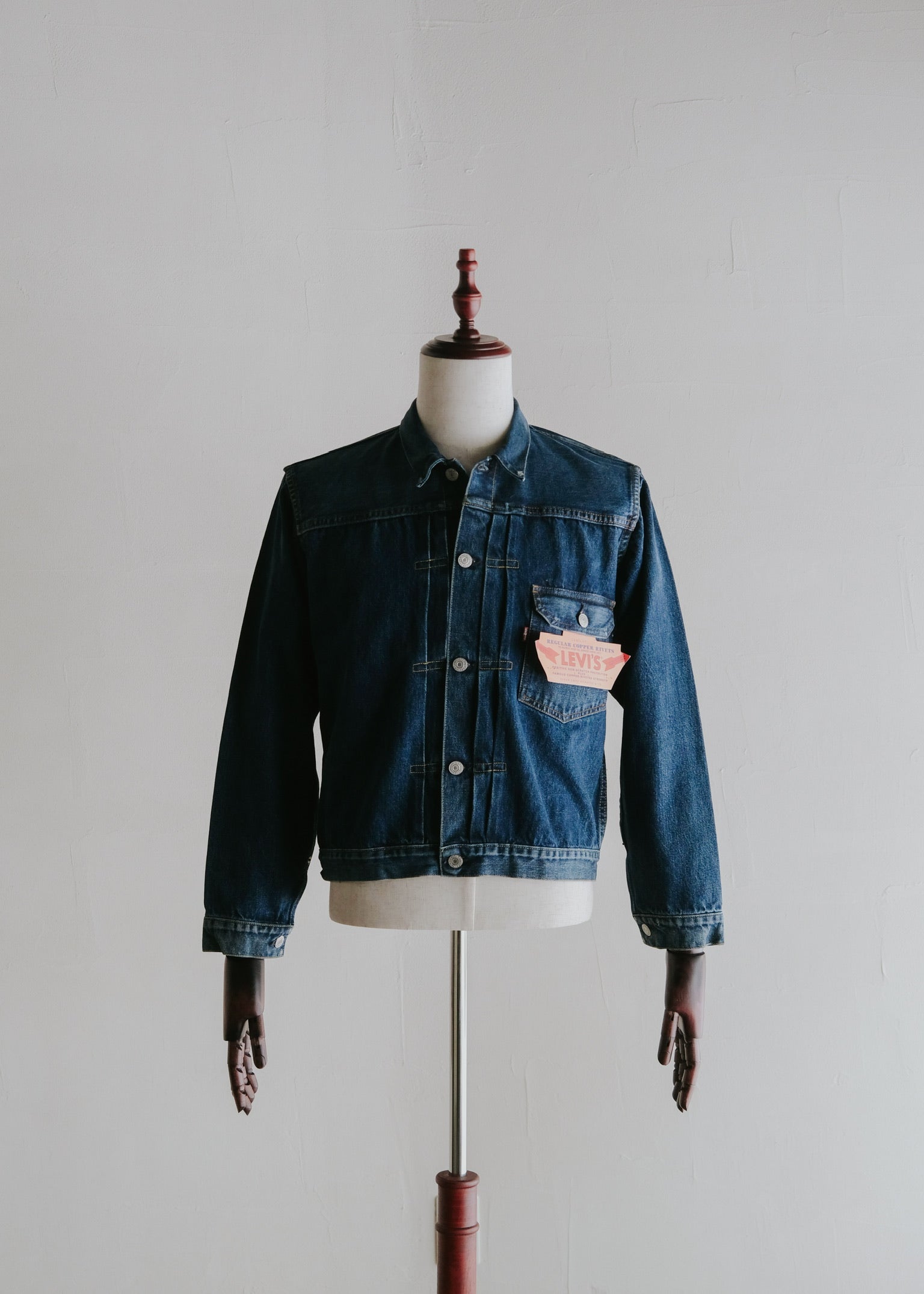 99's Levi's 506XX 1st type selvage denim jacket made in Valencia factory